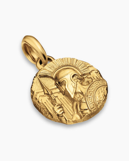 David Yurman Mens Ares Amulet in 18K Yellow Gold, 24mm David Yurman Men’s