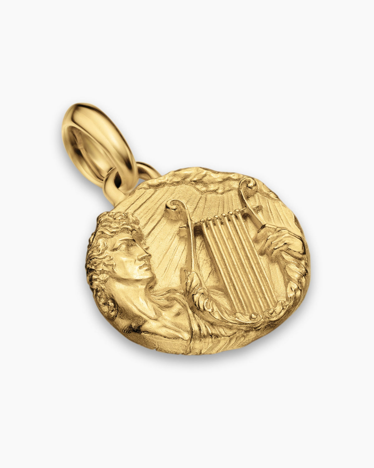 David Yurman Mens Apollo Amulet in 18K Yellow Gold, 24mm David Yurman Men’s
