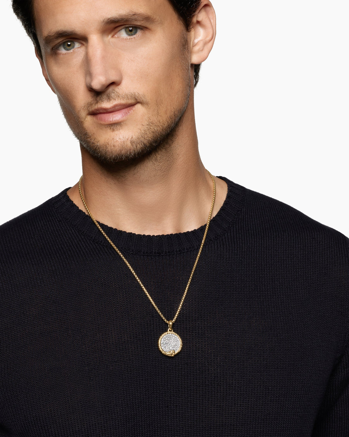 David Yurman Ouroboros Amulet David Yurman Men’s