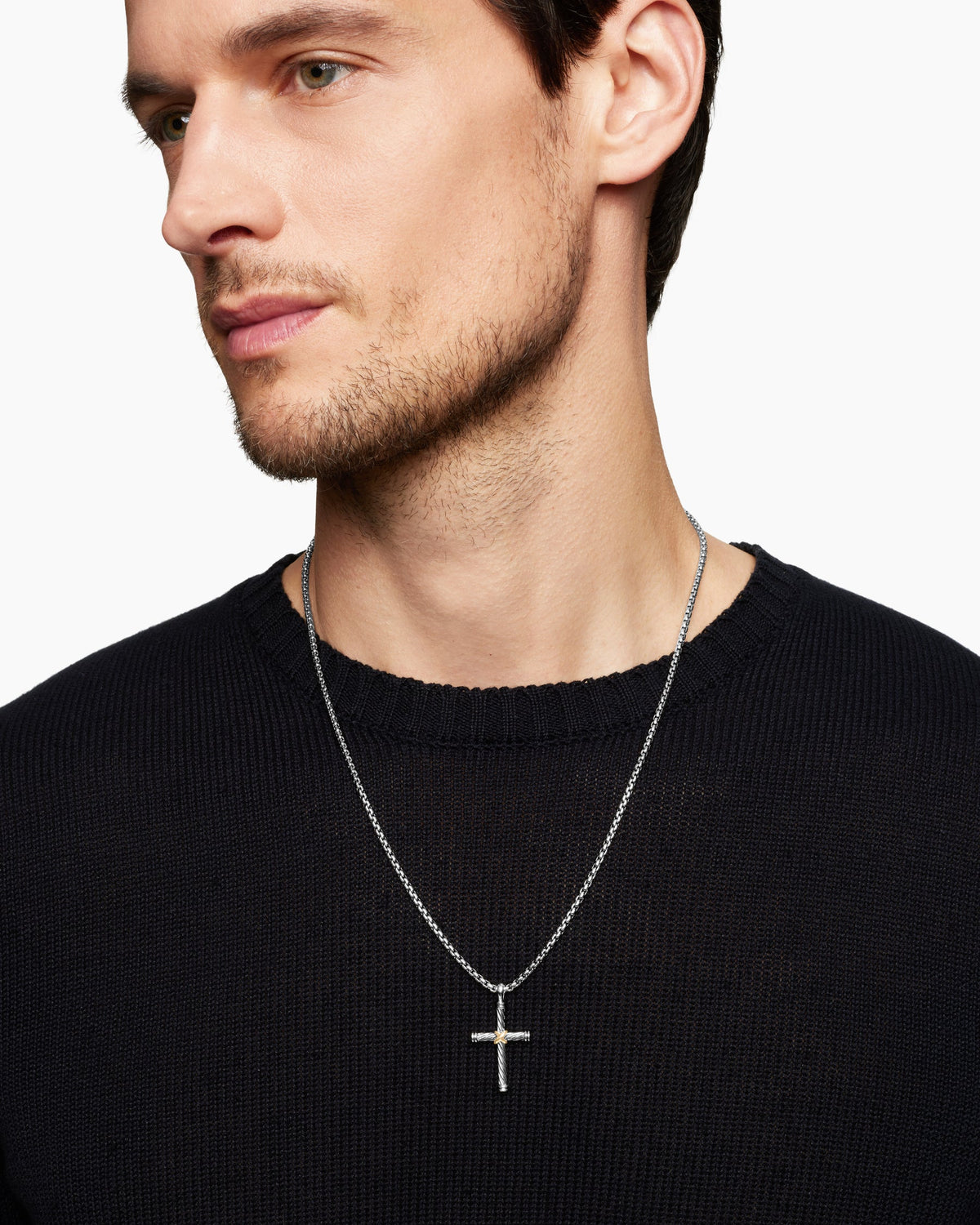 David Yurman Cable Cross Pendant David Yurman Men’s