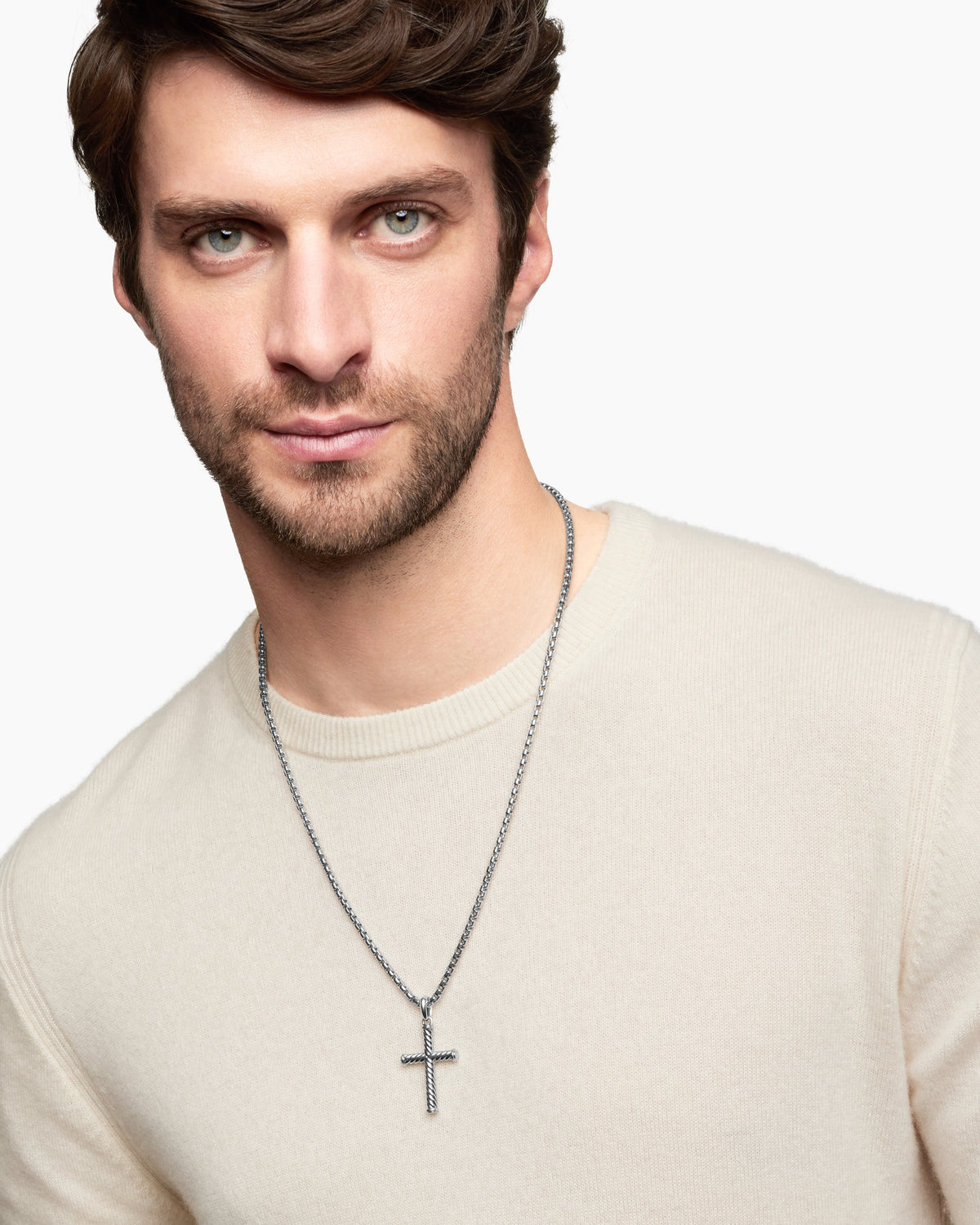 David Yurman Cable Cross Pendant David Yurman Men’s