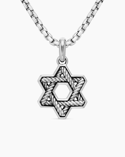 David Yurman Cable Star of David Amulet David Yurman Men’s