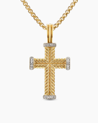 David Yurman Chevron Cross Pendant David Yurman Men’s