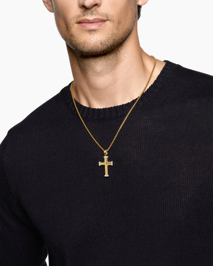 David Yurman Chevron Cross Pendant David Yurman Men’s