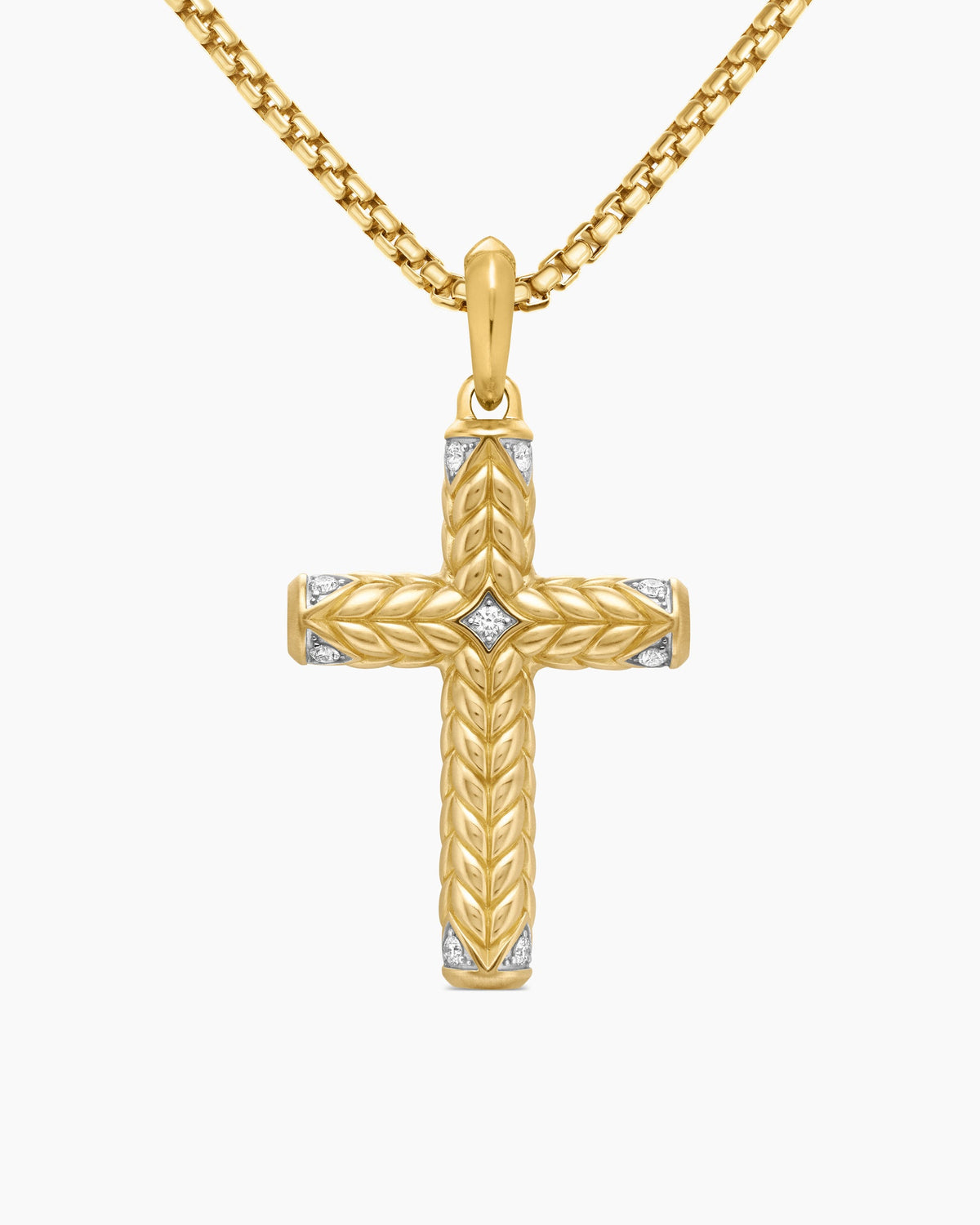 David Yurman Chevron Cross Pendant David Yurman Men’s