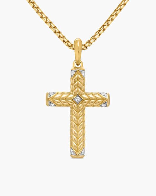 David Yurman Chevron Cross Pendant David Yurman Men’s