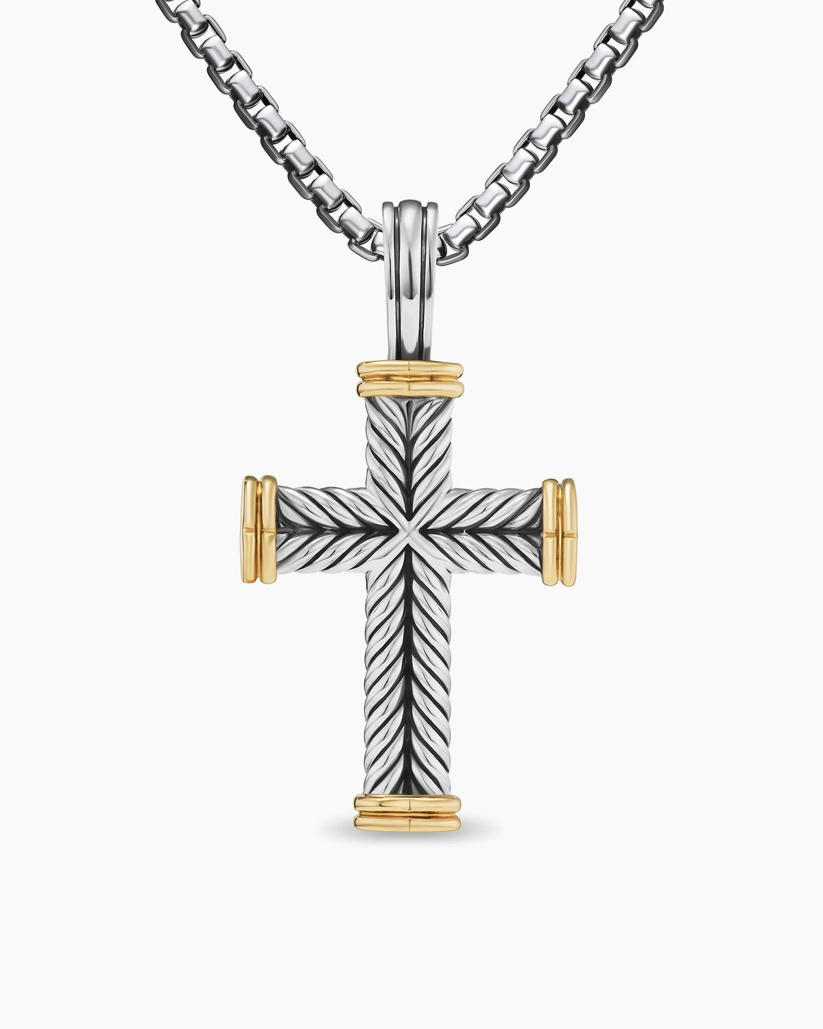 David Yurman Chevron Cross Pendant David Yurman Men’s