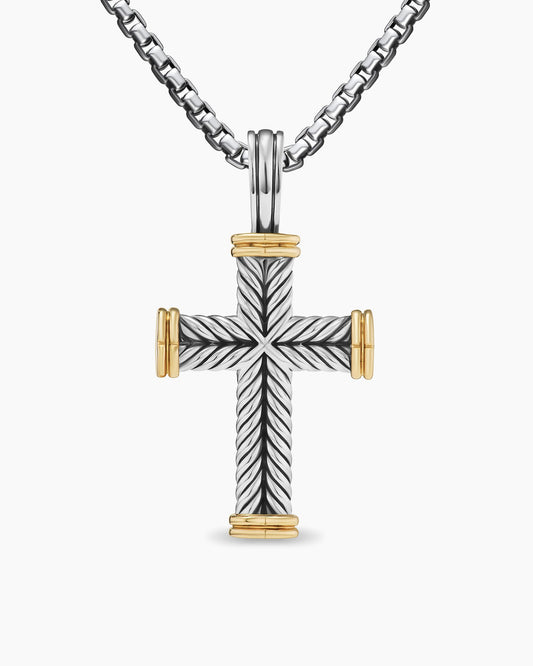 David Yurman Chevron Cross Pendant David Yurman Men’s