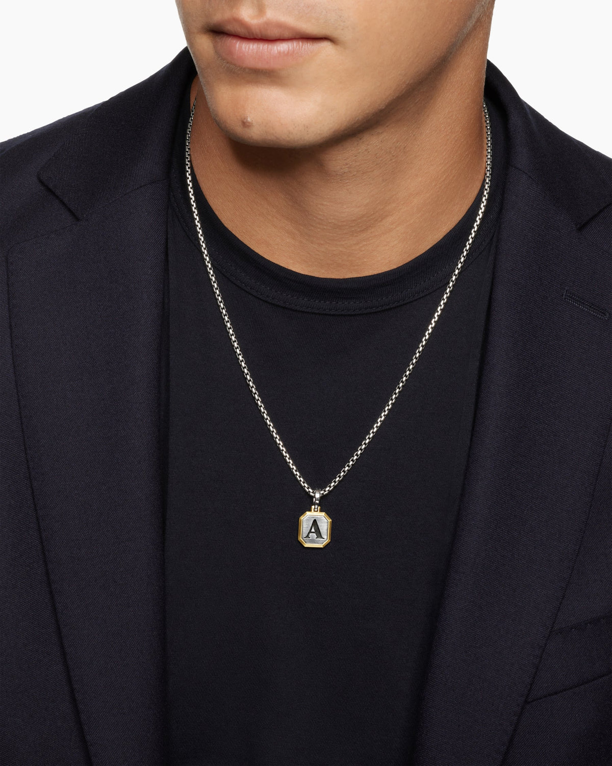 David Yurman Initial Amulet David Yurman Men’s