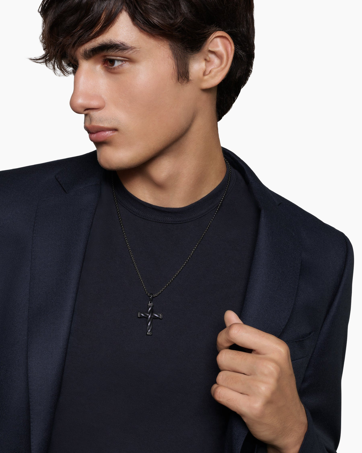 David Yurman DY Helios™ Cross Pendant David Yurman Men’s