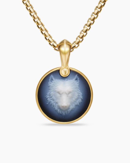 David Yurman Petrvs Wolf Amulet David Yurman Men’s