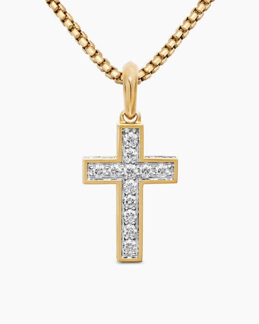 David Yurman Pavé Cross Pendant David Yurman Men’s