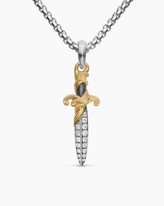 David Yurman Waves Dagger Amulet David Yurman Men’s