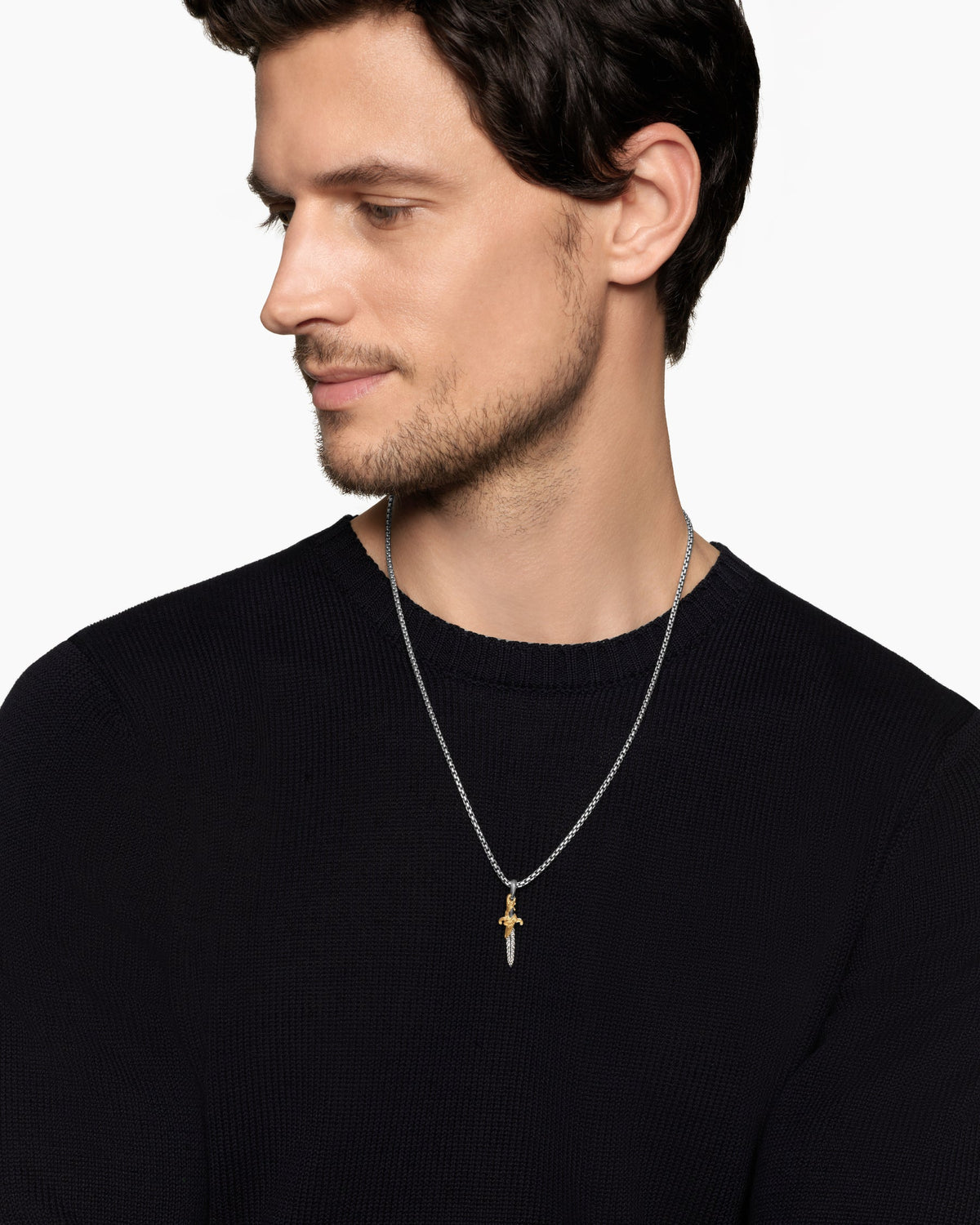 David Yurman Waves Dagger Amulet David Yurman Men’s