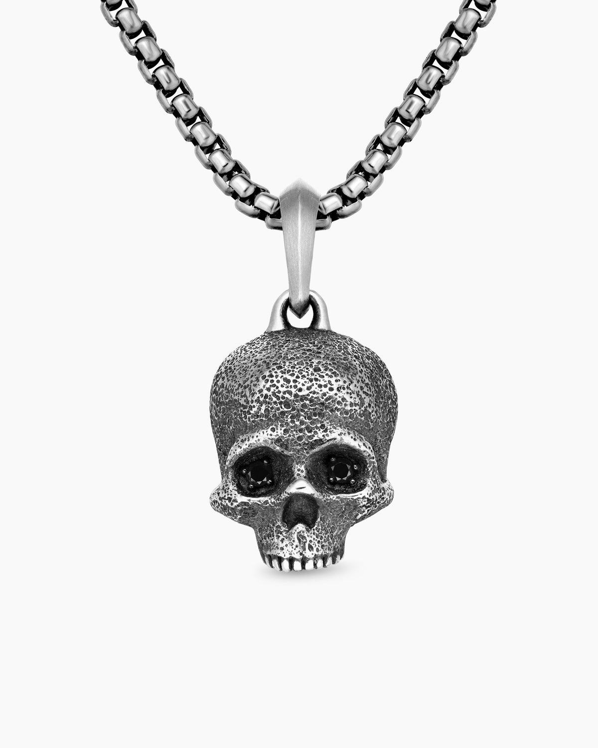 David Yurman Memento Mori Skull Amulet David Yurman Men’s