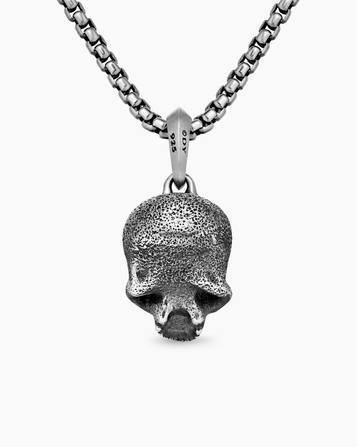 David Yurman Memento Mori Skull Amulet David Yurman Men’s