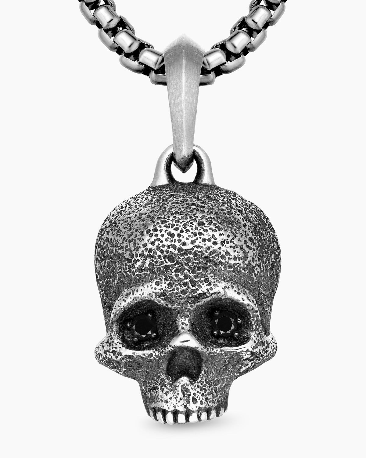David Yurman Memento Mori Skull Amulet David Yurman Men’s