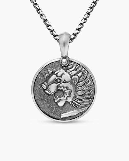 David Yurman Petrvs Lion Coin Amulet David Yurman Men’s
