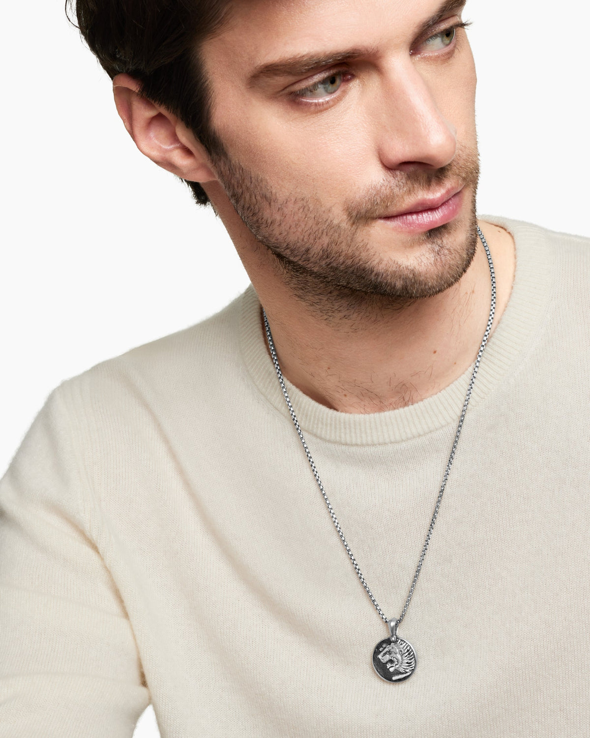 David Yurman Petrvs Lion Coin Amulet David Yurman Men’s