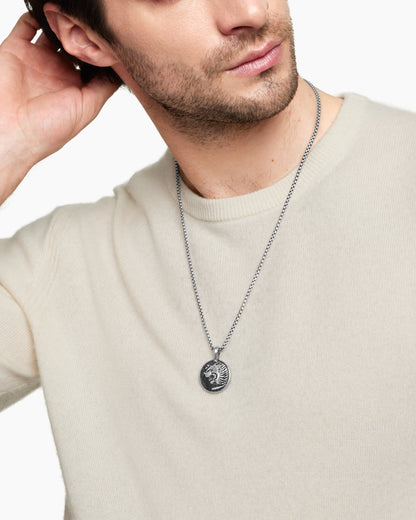David Yurman Petrvs Lion Coin Amulet David Yurman Men’s