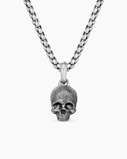 David Yurman Memento Mori Skull Amulet David Yurman Men’s