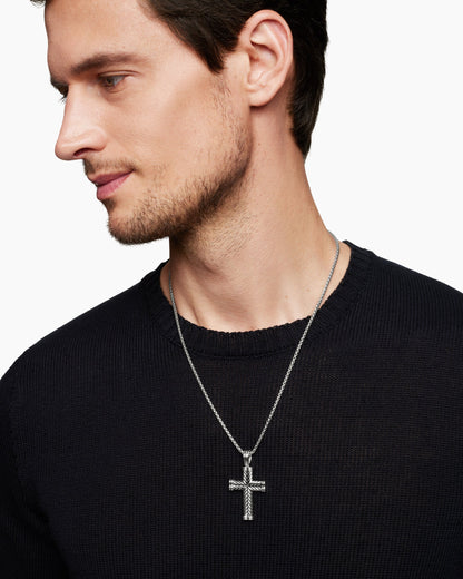 David Yurman Chevron Cross Pendant David Yurman Men’s
