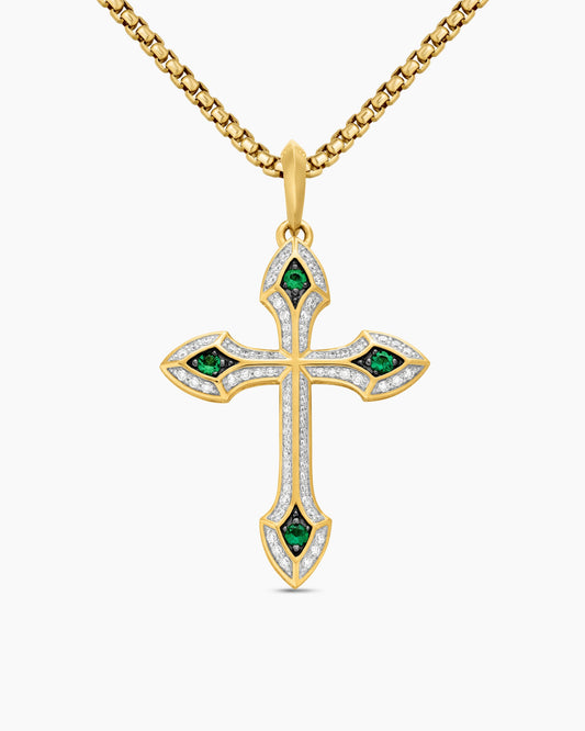 David Yurman Gothic Cross Pendant David Yurman Men’s
