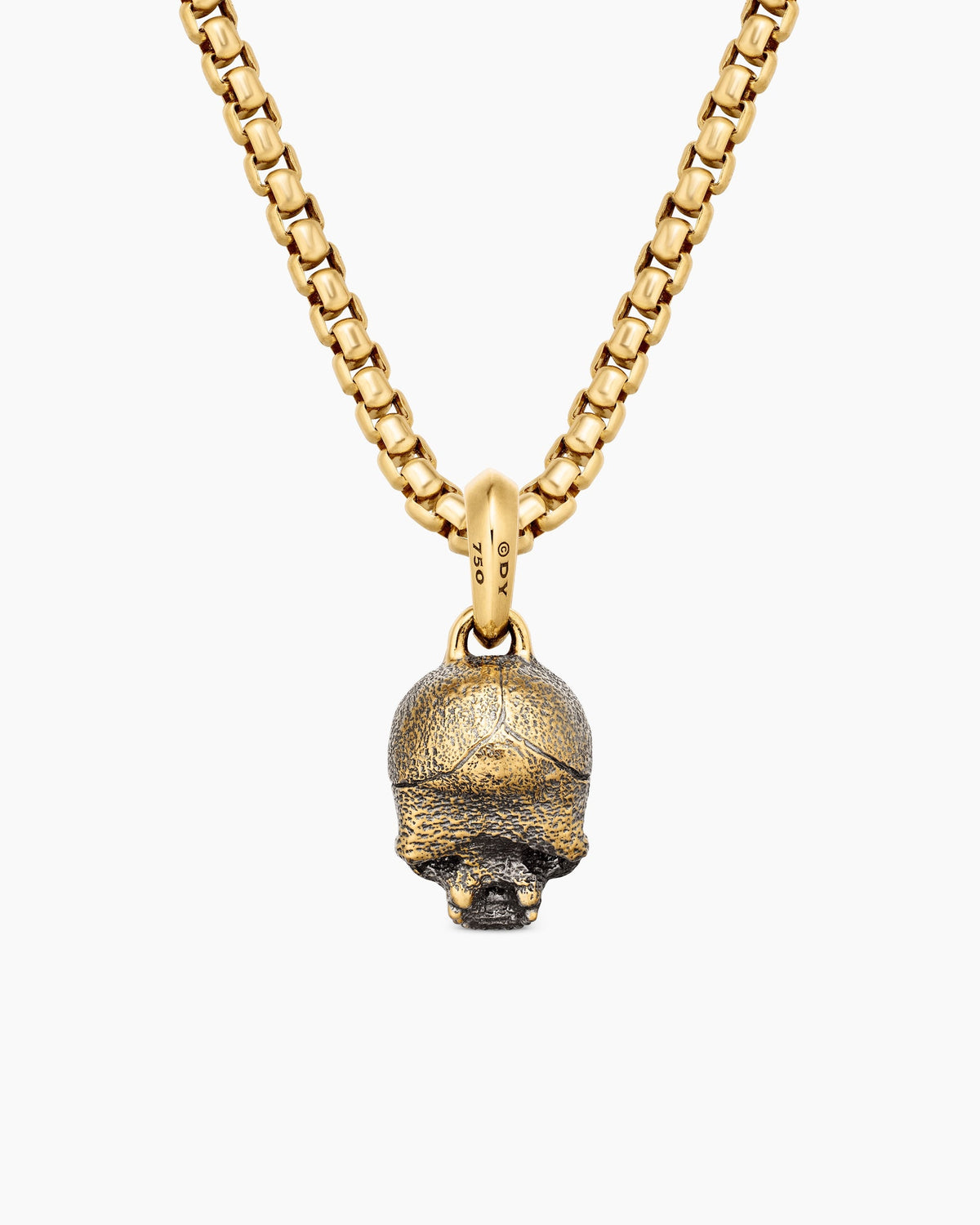 David Yurman Memento Mori Skull Amulet David Yurman Men’s