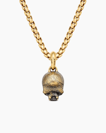 David Yurman Memento Mori Skull Amulet David Yurman Men’s