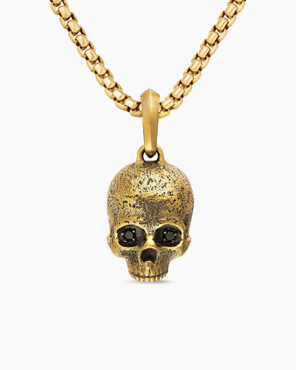 David Yurman Memento Mori Skull Amulet David Yurman Men’s