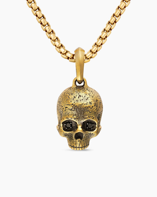 David Yurman Memento Mori Skull Amulet David Yurman Men’s