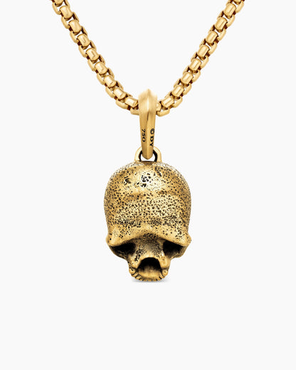 David Yurman Memento Mori Skull Amulet David Yurman Men’s
