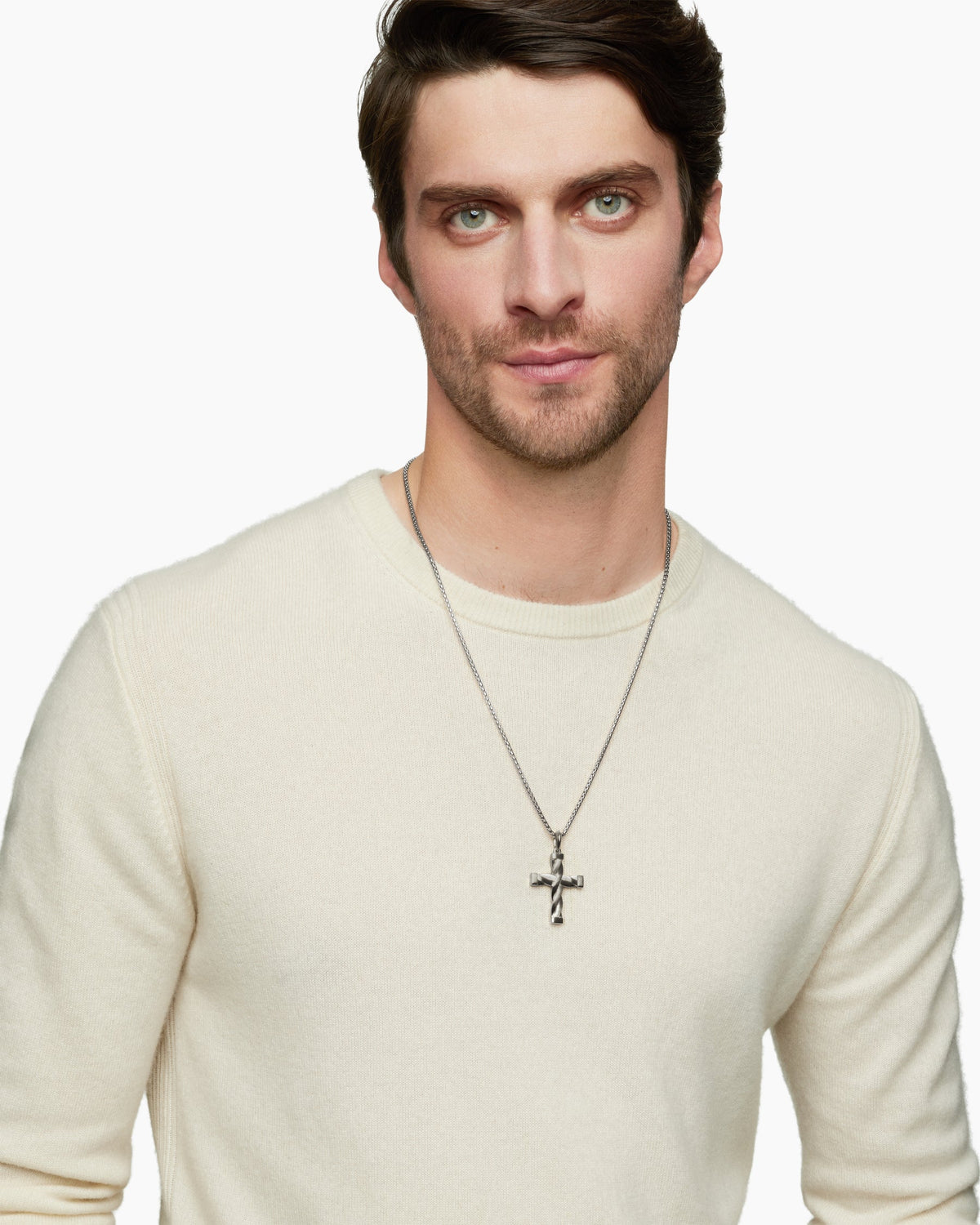 David Yurman DY Helios™ Cross Pendant David Yurman Men’s