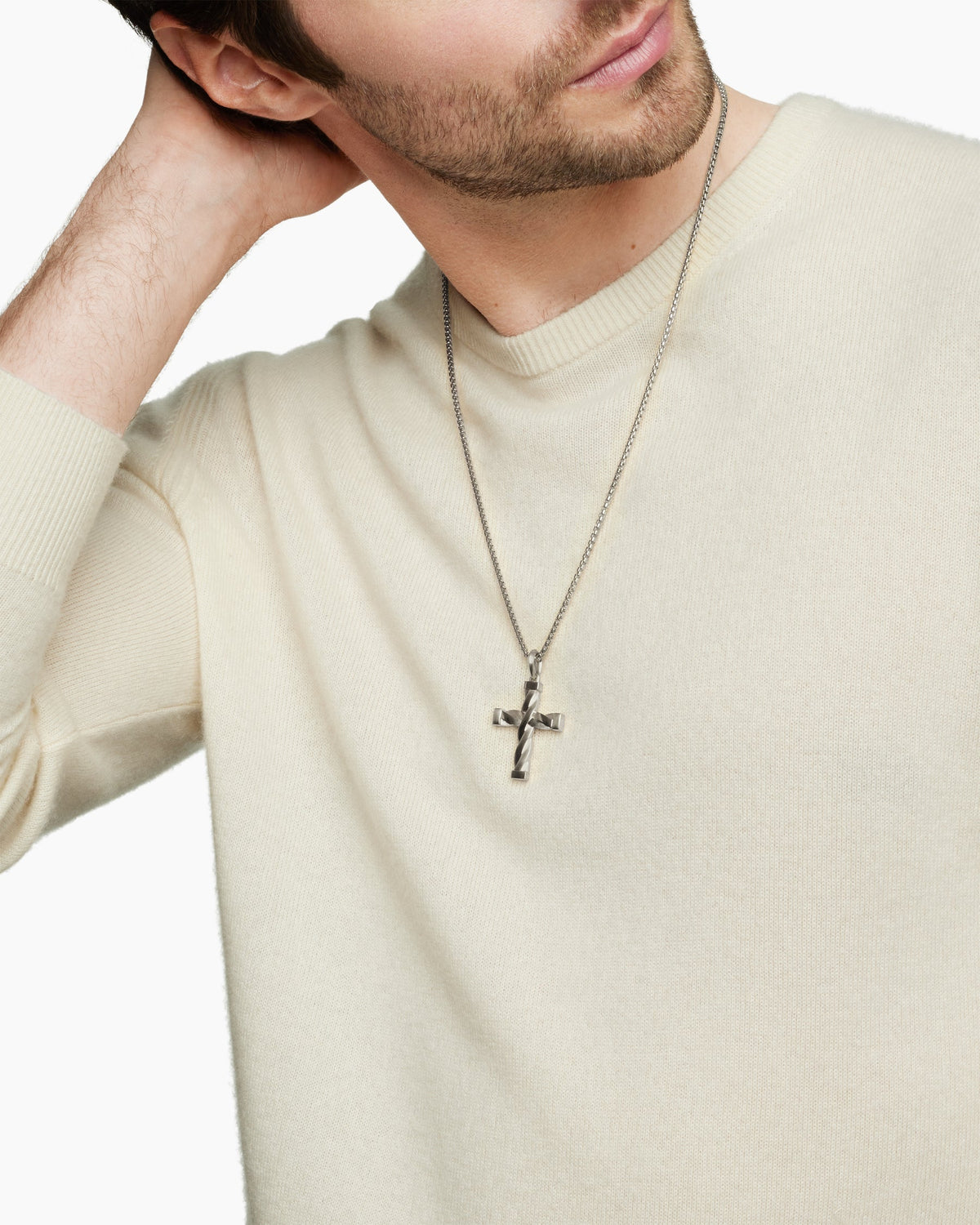 David Yurman DY Helios™ Cross Pendant David Yurman Men’s