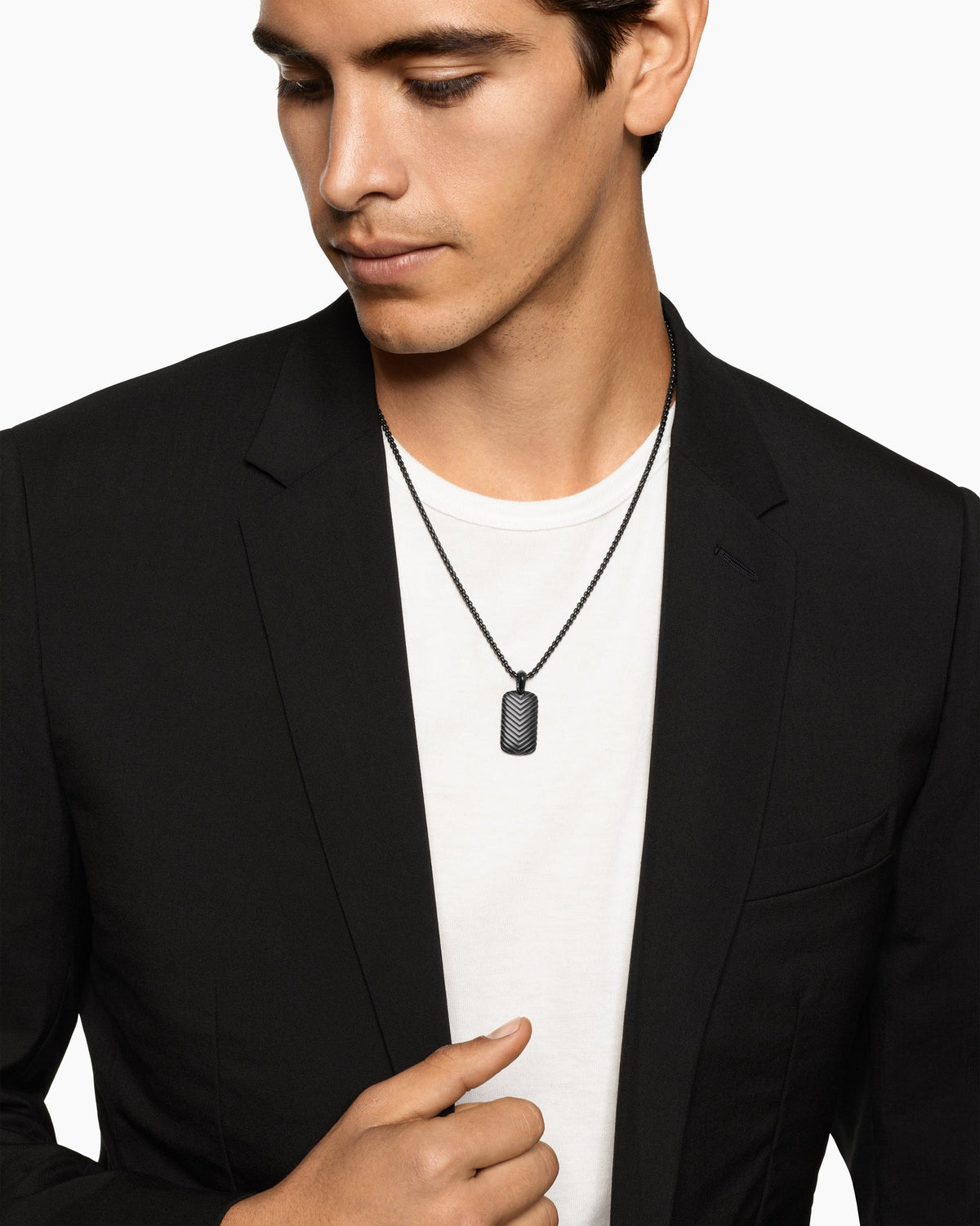 David Yurman Chevron Tag David Yurman Men’s