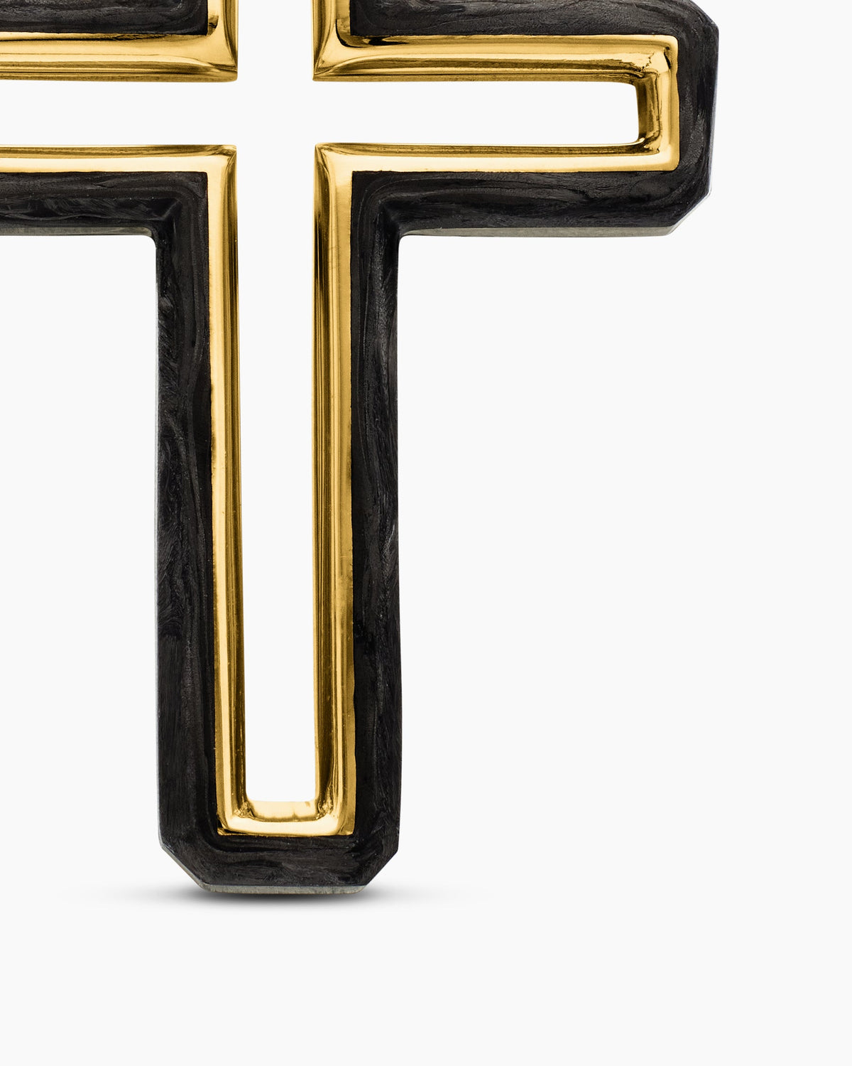 David Yurman Forged Carbon Cross Pendant David Yurman Men’s