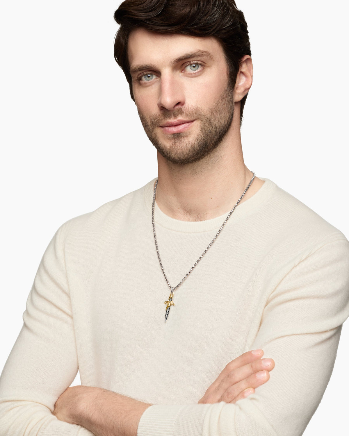 David Yurman Waves Dagger Amulet David Yurman Men’s
