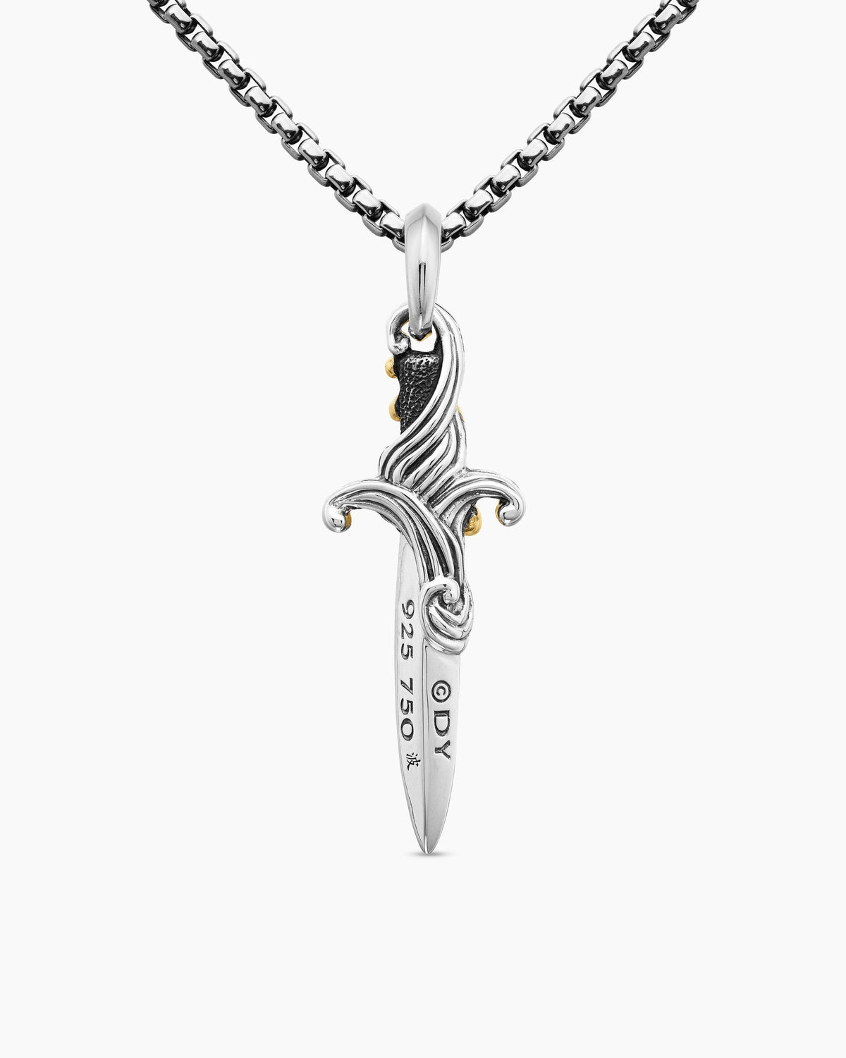 David Yurman Waves Dagger Amulet David Yurman Men’s