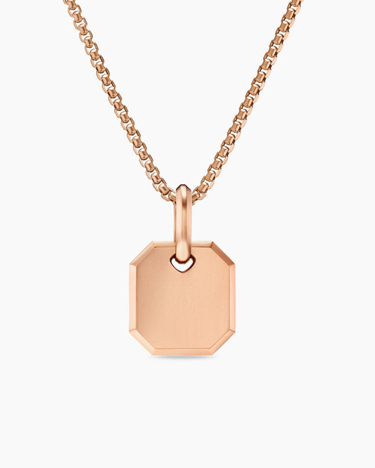 David Yurman Octagonal Amulet David Yurman Men’s