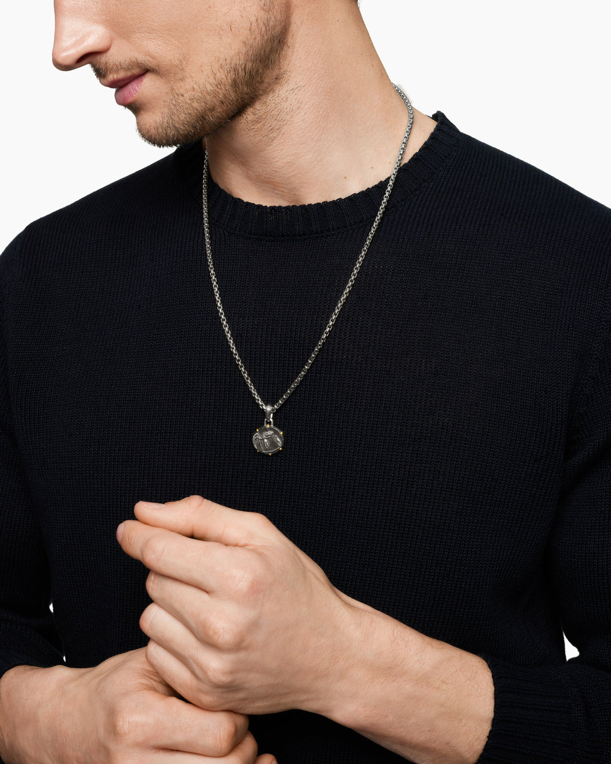 David Yurman Cancer Amulet David Yurman Men’s