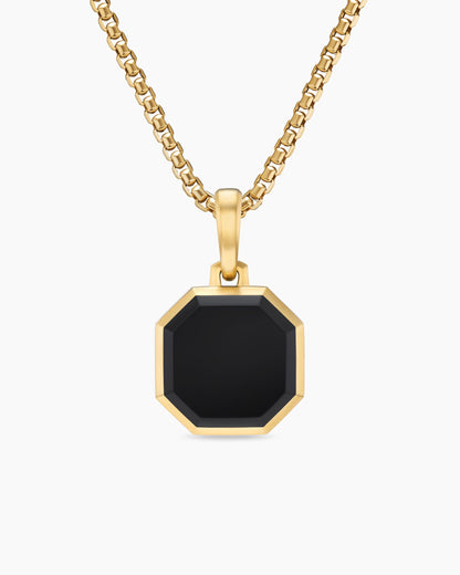 David Yurman Faceted Stone Amulet David Yurman Men’s