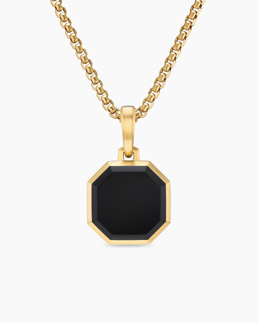 David Yurman Faceted Stone Amulet David Yurman Men’s