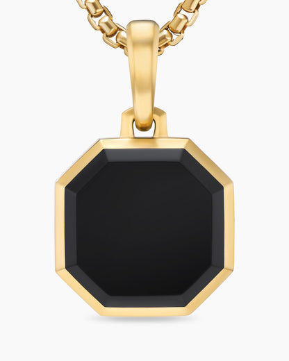 David Yurman Faceted Stone Amulet David Yurman Men’s