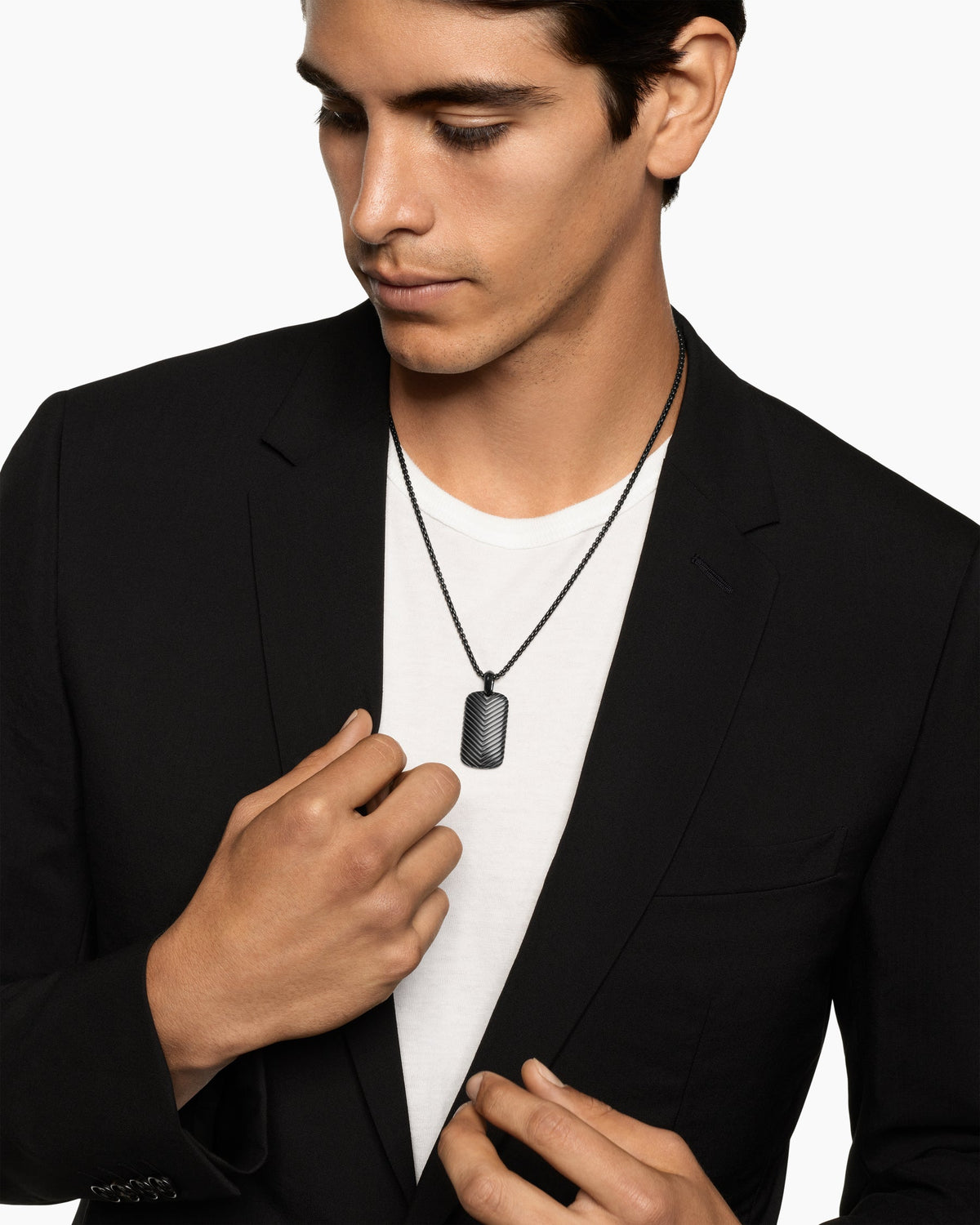David Yurman Chevron Tag David Yurman Men’s