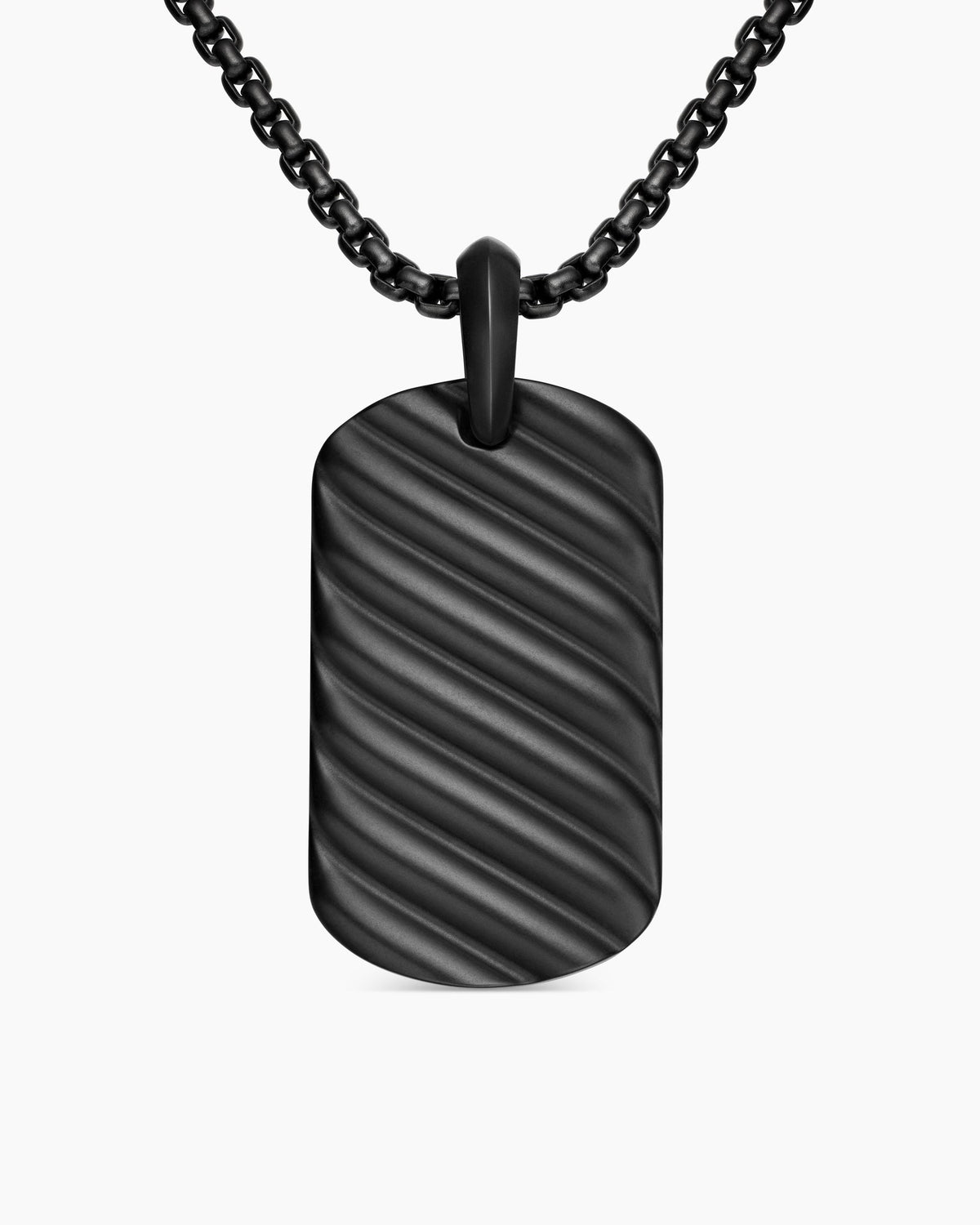 David Yurman Sculpted Cable Tag David Yurman Men’s