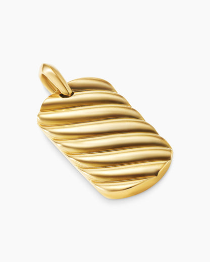 David Yurman Sculpted Cable Tag David Yurman Men’s