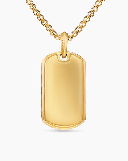 David Yurman Sculpted Cable Tag David Yurman Men’s