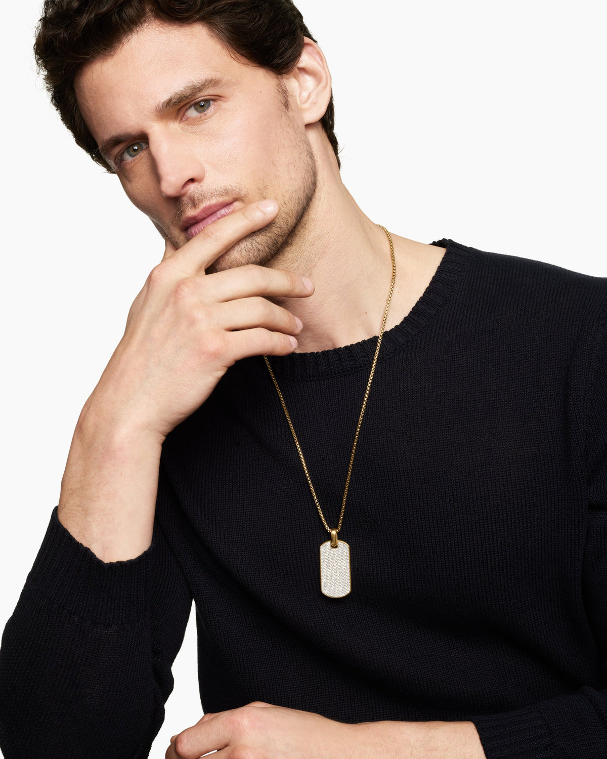 David Yurman Chevron Tag David Yurman Men’s