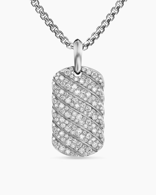 David Yurman Sculpted Cable Tag David Yurman Men’s