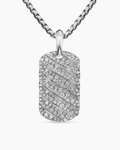 David Yurman Sculpted Cable Tag David Yurman Men’s